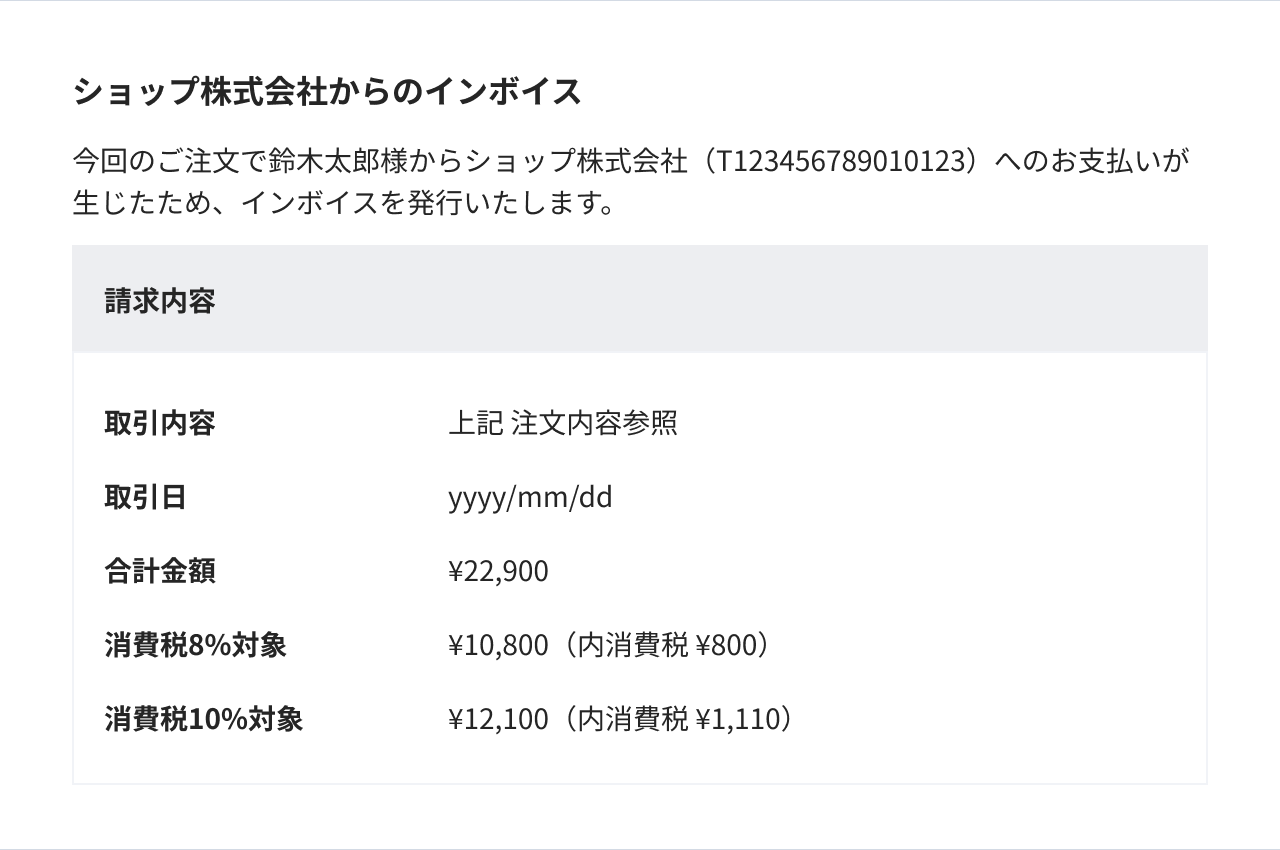 BASEでのインボイス設定と注意点について – ヘルプ | BASE